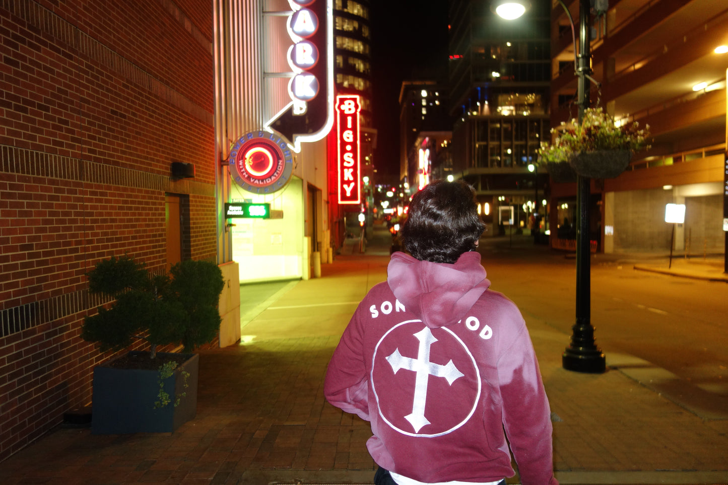 SOG "Sun Faded" Maroon Hoodie