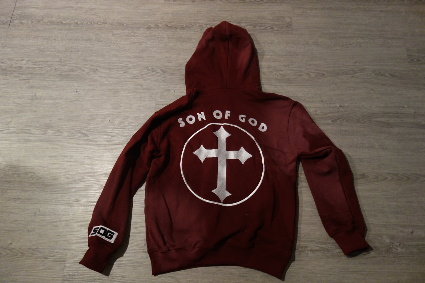 SOG "Sun Faded" Maroon Hoodie